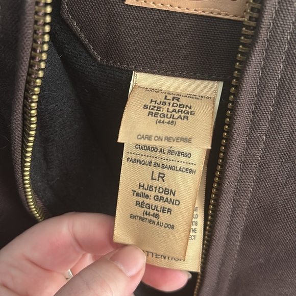 Vintage Berne Heavy Duty Water Repellent Winter Coat Jacket Large - Picture 4 of 8